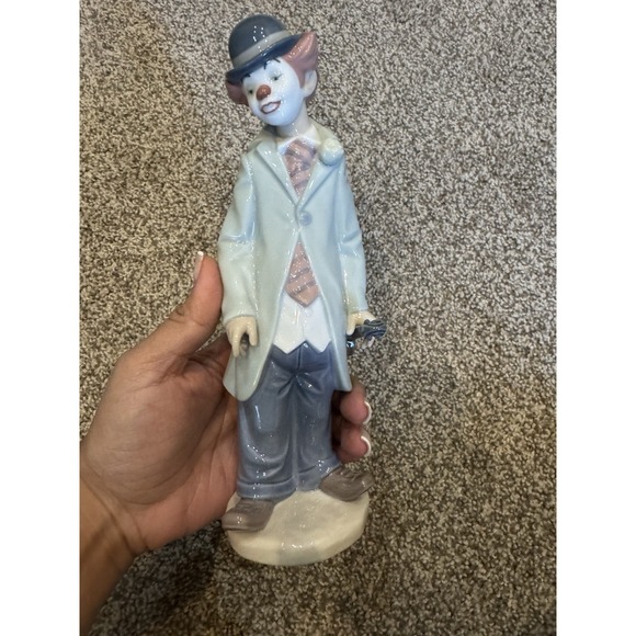 LLADRO #5472 CIRCUS SAM WITH VIOLIN WITH BOX‎ - Picture 1 of 8